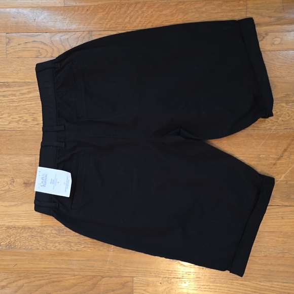 CROFT AND BARROW WOMEN'S BLACK MID-RISE SHORTS SIZE 6 - Picture 8 of 15